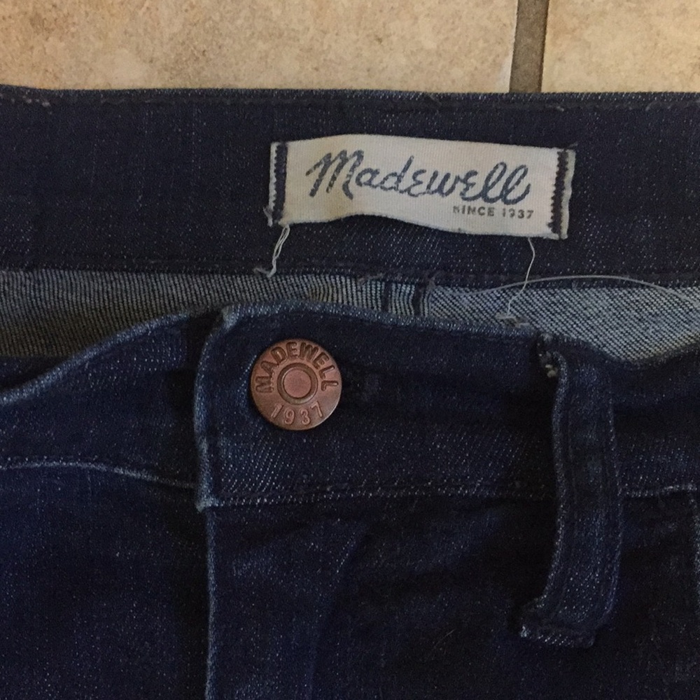 Madewell high rise skinny jeans